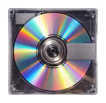 PNG Colorful CD in clear case