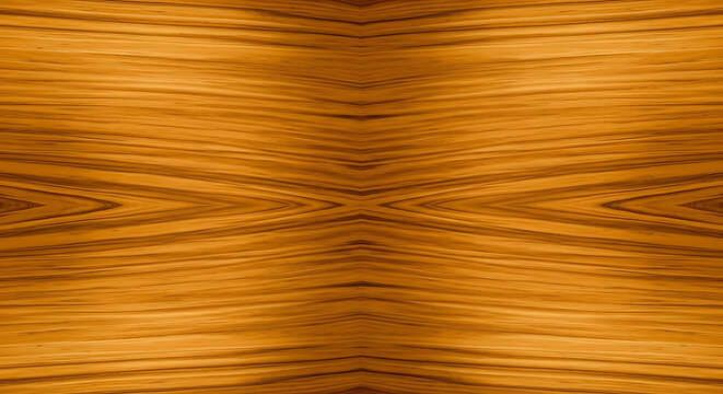 A symmetrical pattern of wooden planks forming a decorative vy design element
