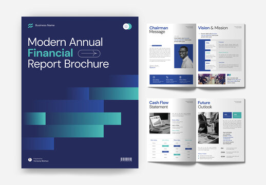 Annual Financial Report Brochure Layout