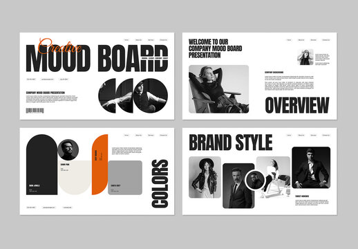 Company Mood Board Design