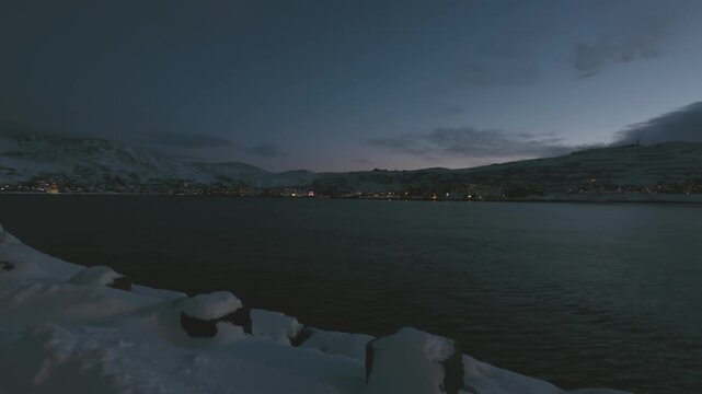 View of the bay of Hammerfest
