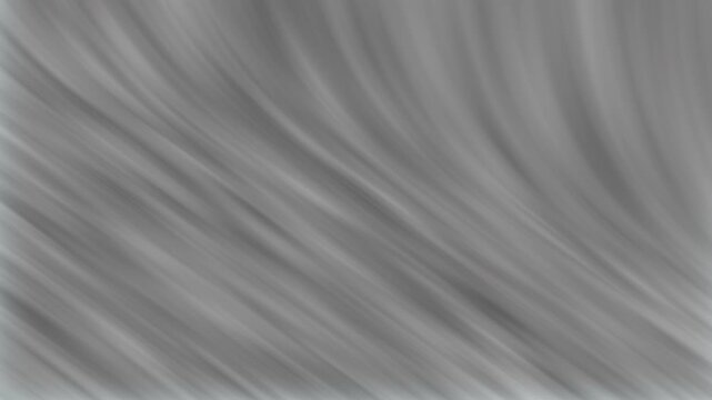 Abstract video background with flowing gray and silver waves, soft motion texture, and elegant metallic look. Ideal for modern design presentations and visual projects. Seamless loop
