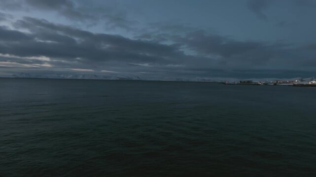 View of the bay of Hammerfest