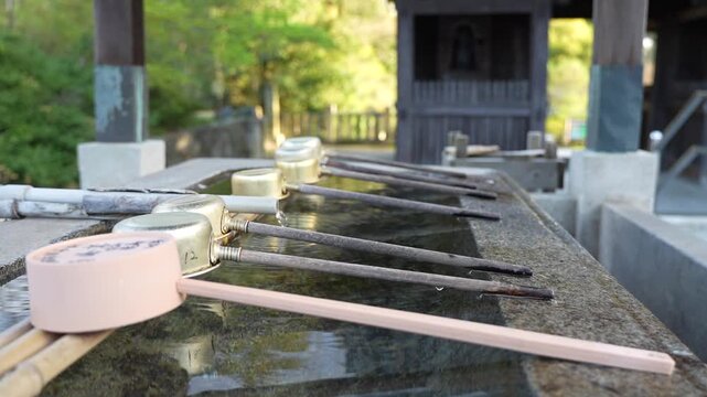 日本の神社　ひしゃく　香川県