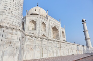 Obraz premium Agra's spectacular Taj Mahal, India's most iconic Mughal monument