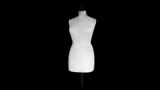 A drag and drop overlay of a mannequin in a 360 spinning loop with alpha.
