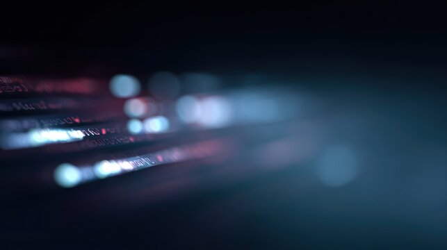 Programming code abstract background with HTML CSS script lines glowing cyber developer theme