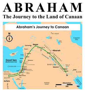 The Journey of Abraham to Canaan