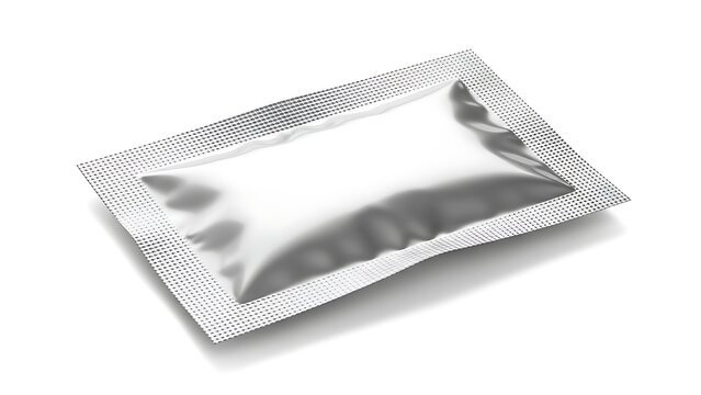 A close-up view of a shiny, metallic, rectangular object with a diamond pattern border