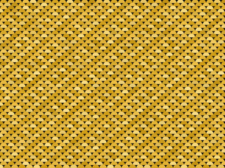 Overlapping Scale Pattern Bold Geometric Repeat Wallpaper © iushakovsky