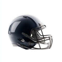 Fototapeta premium American football helmet sports equipment isolated glossy 3d render