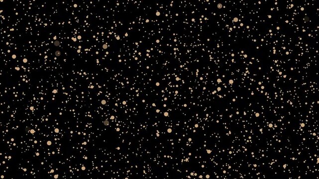 Spaceship flying through clouds and Glitter Sparkle Glow Loop Effect. Flight animation through glowing nebulae and stars. Night stars skies with twitching or blinking stars Black Background. 4k Video