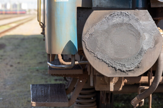 train buffer stop railway metal detail