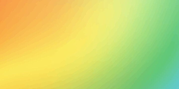 Abstract yellow and colorful background with lines features a bright rainbow pattern on a vintage paper texture canvas for a creative art wallpaper template