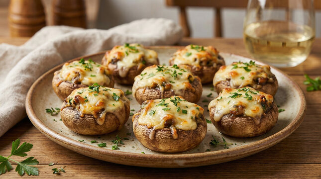 Stuffed mushrooms