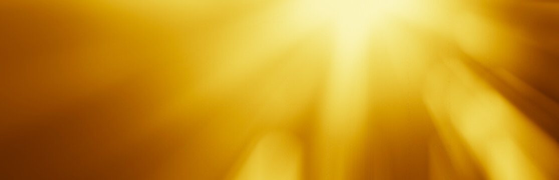 golden sunbeam sunlight beam sunshine sunset bright. Isolated yellow light rays animation. Shine or sun effect on black screen background. Glitter, shiny, bright, flare. orange sunrays, bokeh.