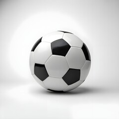 Fototapeta premium High Detail Classic Football Isolated for Sports Design Use