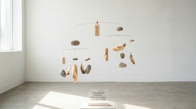 Clean Bright Mobile Set s1 in natural elements