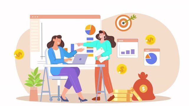 business people in office
