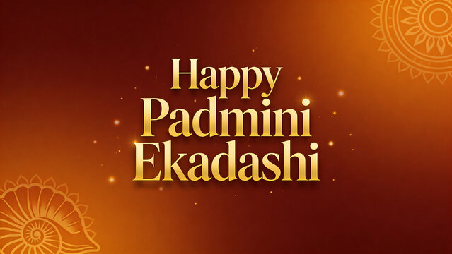 Padmini Ekadashi is a sacred fasting day dedicated to Lord Vishnu, symbolizing devotion, purity, and spiritual discipline.