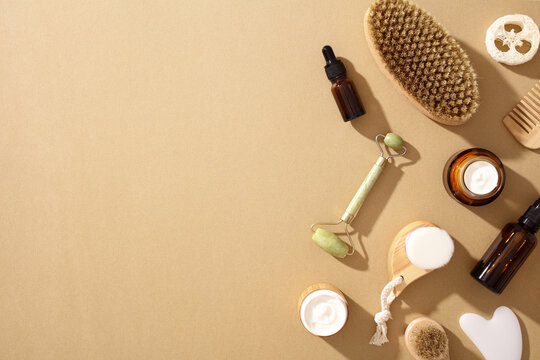 Eco-friendly zero waste beauty products on display