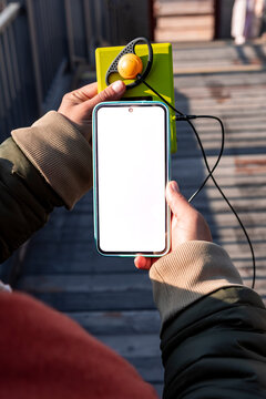 Audio guide in Beijing with smartphone