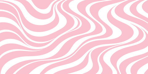 Seamless abstract pink and purple vector background design featuring flowing waves and elegant floral swirls for a vintage wallpaper texture © Mohammad
