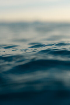 Soft focus Atlantic water texture near Biarritz coast