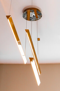 Minimalist luxury pendant lighting in modern interior