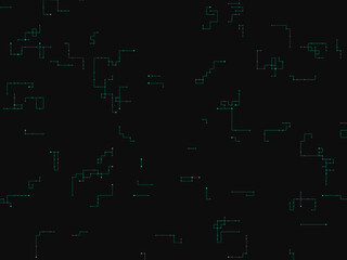 Obraz premium Circuit Network Grid Modern Electronic Pattern Wallpaper