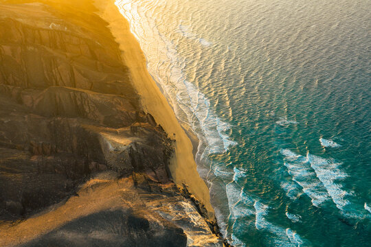 Playa Larga, Fuerteventura, Canary Islands, Spain