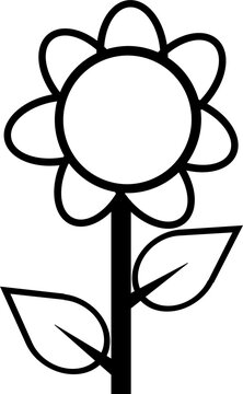 flower lineart