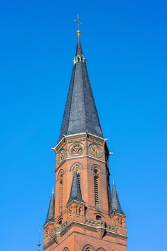 apolda, deutschland - turm der lutherkirche 
