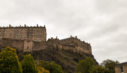 Obraz premium edinburgh castle scotland uk europe