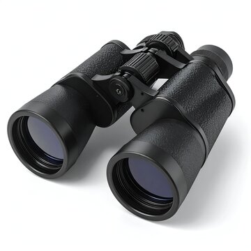 Powerful Black Binoculars for Bird Watching and Outdoor Adventures.