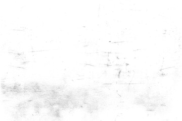 Fototapeta premium Grunge jet black scratched surface with sharp white lines on a transparent background. A powerful distressed effect for tough, industrial, or metal-style designs.