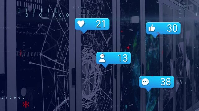 Vertical video: Racks showing single bubble appearing stacking bubbles increasing count for social