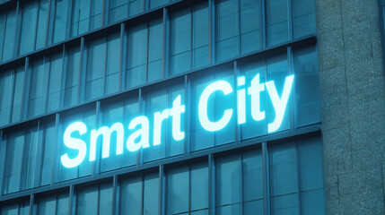 Fototapeta premium Smart City Innovation: Urban Development & Technology Integration for a Sustainable Future