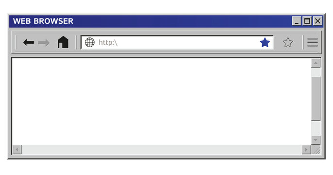 PNG Retro 90s Computer UI Elements Web Browser Windows