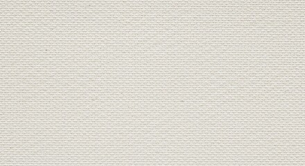 Fototapeta premium White Woven Canvas Texture Background Abstract Minimalist Fabric Pattern Surface Close-up
