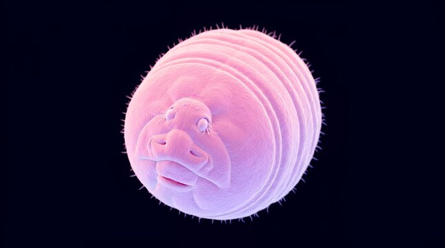 Microscopic View Unique Organism Microscopic Organism