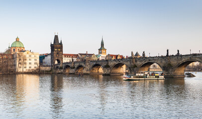 Obraz premium old Town of Prague with Charles Bridge Prague Czech Republic