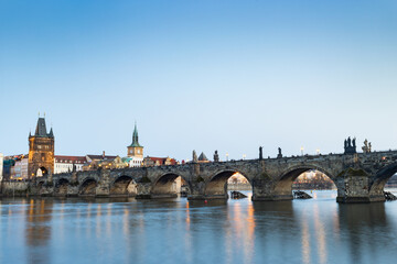 Obraz premium old Town of Prague with Charles Bridge Prague Czech Republic