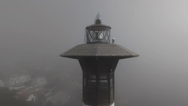 Faro de Torredembarra en Tarragona, Catalunya, Espa&ntilde;a