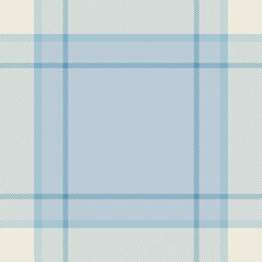 Scratched seamless plaid tartan, loft pattern texture fabric. Pride check background textile vector in light and cyan colors. © SolaruS