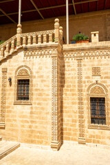 Exterior view of Mor Gabriel Monastery in Mardin, highlighting ancient Syriac architecture and cultural heritage © aselight