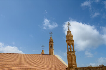 Exterior view of Mor Gabriel Monastery in Mardin, highlighting ancient Syriac architecture and cultural heritage © aselight