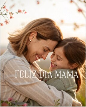 Madre e hijo en imagen del D&iacute;a de la Madre