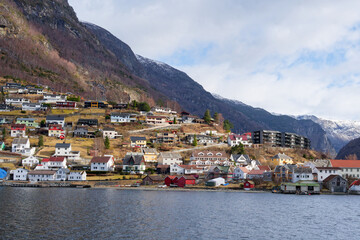 croisiere sur le aurlandsfjord entre flam et Gudvangen © bru greg