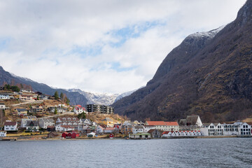 croisiere sur le aurlandsfjord entre flam et Gudvangen © bru greg